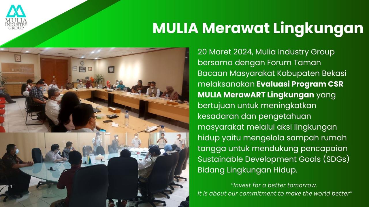 MULIA Merawat Lingkungan: Evaluasi Program CSR MULIA MerawART Lingkungan